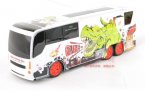 Kids Full Functions Blue /Red / Yellow / White Crazy R/C Bus Toy