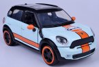 1:24 Scale Blue Motormax Diecast Mini Cooper S Countryman Model