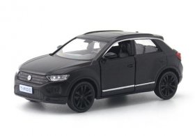 Black 1:36 Scale Kids Diecast VW T-Roc SUV Toy