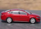 Red 1:43 Scale Plastics 2018 BYD Qin Pro DM Model