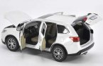 1:18 Scale Red / White Diecast Mitsubishi Outlander Model