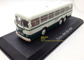 White 1:72 Scale Atlas Die-Cast Tatra 500 HB 1950 Bus Model