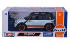 1:24 Scale Blue Motormax Diecast Mini Cooper S Countryman Model