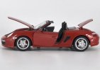 White / Red / Black 1:18 Welly Diecast Porsche Boxster S Model