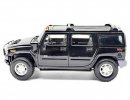 White / Black / Yellow 1:18 Maisto Diecast Hummer H2 SUV Model