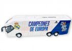 Real Madrid CF Painting White Kids Diecast Coach Bus Toy