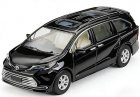 1:64 White / Black / Silver Diecast 2021 Toyota Sienna Model