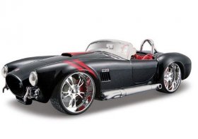 Black 1:24 Maisto Diecast 1965 Ford Shelby Cobra 427 Model