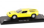 1:43 Scale Yellow Diecast Maserati Merak 3000 SS Model