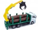 Kids 1:32 Scale White-Green Germany MAN Lift Truck Toy