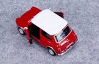 Bburago 1:32 Scale Red / Green Diecast Mini Cooper Model