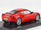 Red 1:43 Scale Diecast 2009 Lotus Evora Model