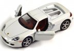 Kids 1:32 Red / White / Yellow Diecast Porsche Carrera GT Toy