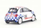 1:43 Bburago Kids The Union Flag Diecast Fiat Abarth 500 Toy