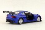 Kids 1:43 Scale Blue / White Diecast Maserati MC GT4 Toy