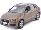 White / Orange / Brown 1:32 Scale Kids Diecast Audi Q3 Toy