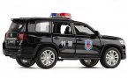 Black Kids 1:32 Police Diecast Toyota Land Cruiser V8 SUV Toy