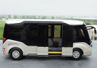 Red /Silver Diecast Golden Dragon XML6606JEVA0C2 City Bus Model