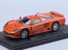 Orange 1:24 Scale Motormax Diecast 2004 Ford Saleen S7 Model