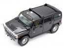 White / Black / Yellow 1:18 Maisto Diecast Hummer H2 SUV Model