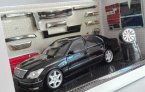 Black 1:24 Scale Diecast Toyota Celsior 30 Model