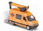 Yellow 1:50 SIKU 1940 Diecast Mercedes Benz Sprinter Model