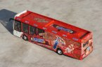 1:64 Scale Red Die-Cast 2008 BeiJing Olympic City Bus Model