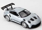 NOREV 1:43 Scale Silver Diecast 2022 Porsche 911 GT3 RS Model