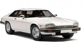 White 1:18 Scale Autoart Diecast Jaguar XJ-S Coupe Model