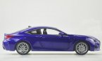 1:18 Scale Orange / Blue / White Diecast Lexus RC F Model