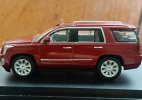 Red / White 1:64 Scale Diecast 2015 Cadillac Escalade Model