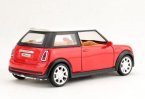 1:32 Scale Kids Red / Yellow / Green Diecast Mini Cooper Toy