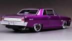 Purple 1:24 Maisto Diecast 1965 Chevrolet Malibu SS Model