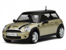 1:43 Golden / Blue / Silver AUTOart Diecast Mini Cooper Model