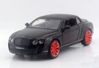 Black / White / Blue / Gray Diecast Bentley Continental ISR Toy