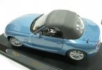 Blue / Silver RICKO 1:18 Scale Diecast BMW Z4 Model