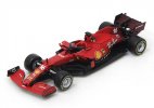 Red 1:43 Scale Bburago NO.16 Diecast Ferrari F1 SF21 Model