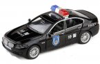 Black / White 1:32 Scale Police Diecast BMW 535i Toy