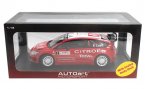 Red 1:18 Scale Autoart Diecast 2008 Citroen C4 WRC Model