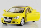 Silver / Light Blue / Red / Yellow 1:36 Diecast VW EOS Toy