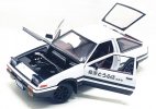 1:20 Scale Black-White Kids Diecast Toyota AE86 Car Toy