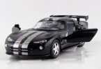 1:36 Kids Black / Red / Blue / White Diecast Dodge Viper GTS-R