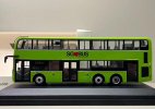 1:76 Green Diecast Dennis Enviro 500 Double Decker Bus Model