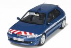 Blue 1:18 Scale OTTO Diecast Peugeot 306 Model