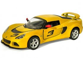 1:36 Kids Red / Yellow / Black / White Diecast Lotus Exige S Toy