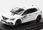 White NOREV 1:43 Diecast 2023 Renault Megane R.S. Ultime Model