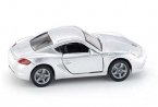 Mini Scale Silver Kids SIKU 1433 Diecast Porsche Cayman Toy