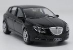 1:43 Scale Black Diecast Lancia Model