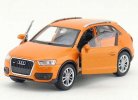 Red / Orange/ White Kids 1:36 Scale Welly Diecast Audi Q3 Toy