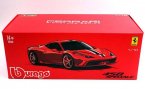 Red 1:18 Scale Bburago Diecast Ferrari 458 Special Model